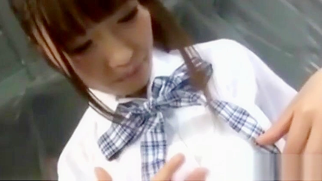 Sizzling JAV Slut Gets Covered in Cum During Hot Bukkake Orgy