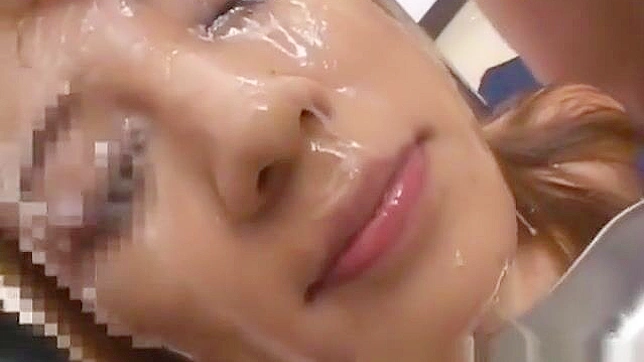 Dreamy JAV Babe Gets Covered & Wildly Fucked After Show!