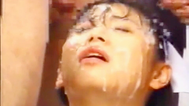 Seductive Nurse Gets Covered in Cum During Naughty Bukkake