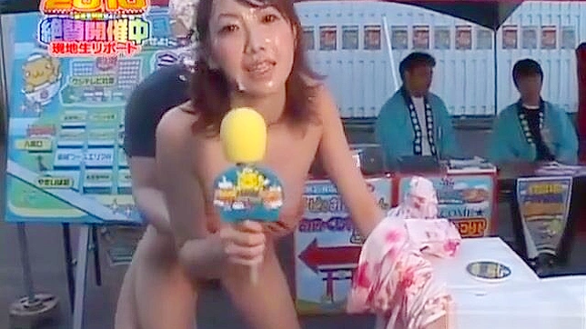 Adorable Japanese Cutie Chokes on Loads During Wild Gangbang Orgy