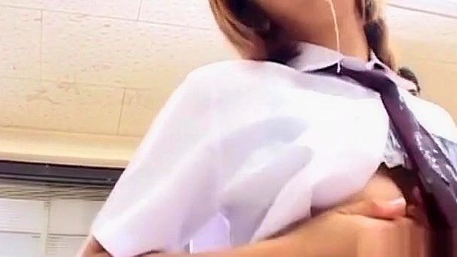 Luscious Busty Doll Reveals Secrets During Hot JAV Romp