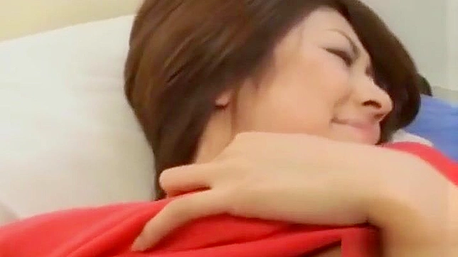 Luscious Japanese Beauty Takes Cum Shower in Hot Bukkake
