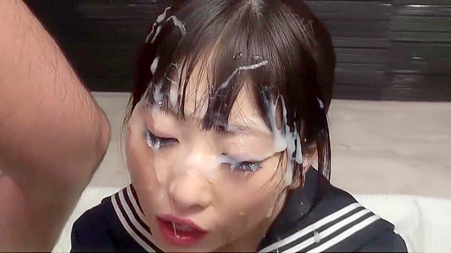 Fetish JAV Goddess Soaks Up Steamy Bukkake Action Live