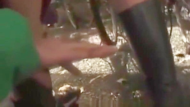 JAV MILF Enchantress Sucks Cock Publicly in Hot Uncensored Sex Scene