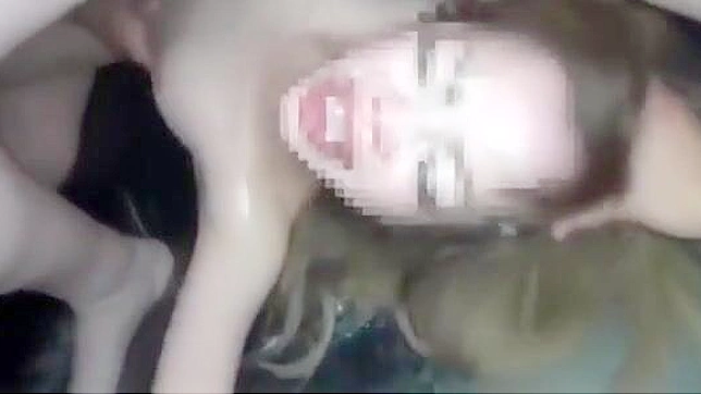 Sultry Japanese Beauty Takes Massive Sticky Bukkake Load