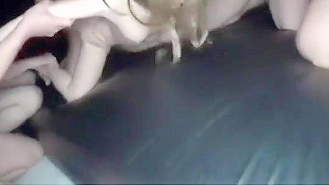 Sultry Japanese Beauty Takes Massive Sticky Bukkake Load