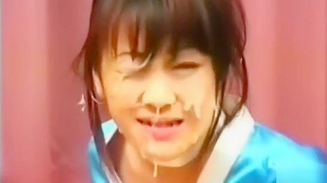 Enchanting JAV Star Seduces Men with Her Mesmerizing Bukkake Skills