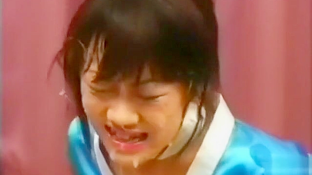 Enchanting JAV Star Seduces Men with Her Mesmerizing Bukkake Skills