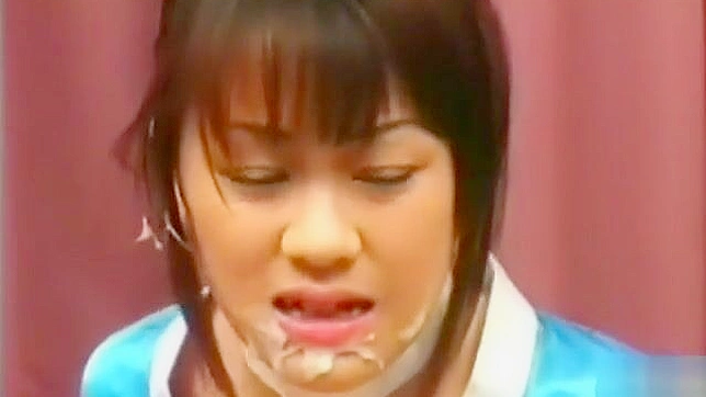 Enchanting JAV Star Seduces Men with Her Mesmerizing Bukkake Skills