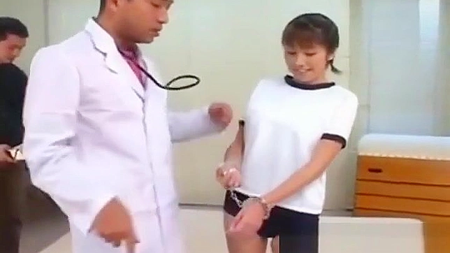 JAV Seductress Captivates Doctor With Steamy Oral Pleasure