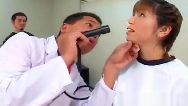 JAV Seductress Captivates Doctor With Steamy Oral Pleasure