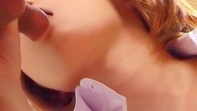 Adorable JAV Star Gives Mind-Boggling Blowjob Before Fuck Fest