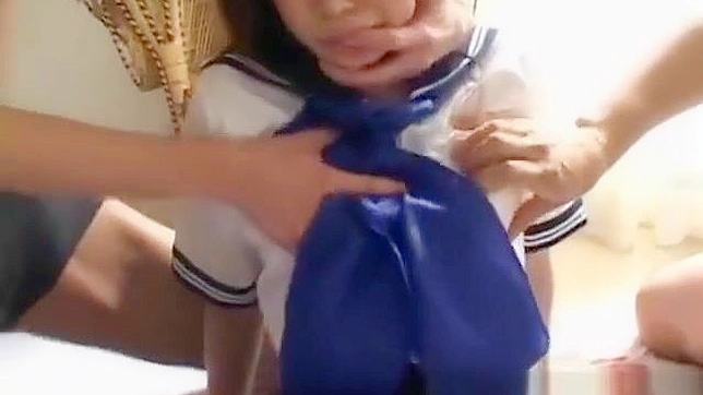 Tempting Teen 18+ Gets Loaded Up In Seductive Bukkake Fest