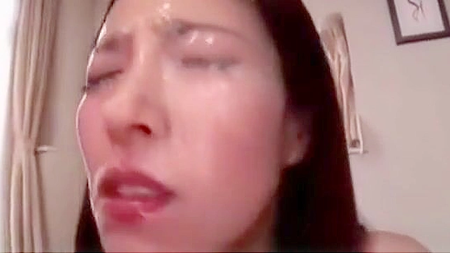Hot Japanese Beauty Covered in Semen - Must Watch Now!