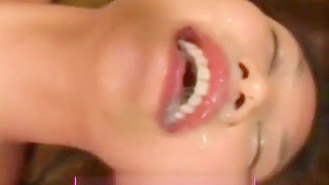 Seductive JAV Star Faceshotted & Gulps Down Loads of Cum!