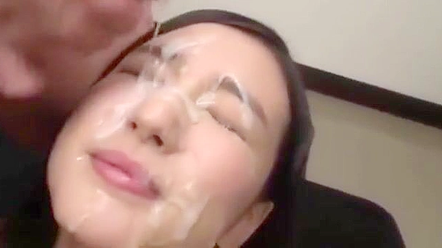 Exotic MILF Takes Loads During Seductive JAV Bukkake Orgy