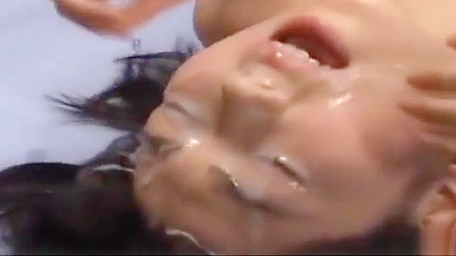Cute Jav Star Shinobu Kasagi's Hot Bukkake Orgasm