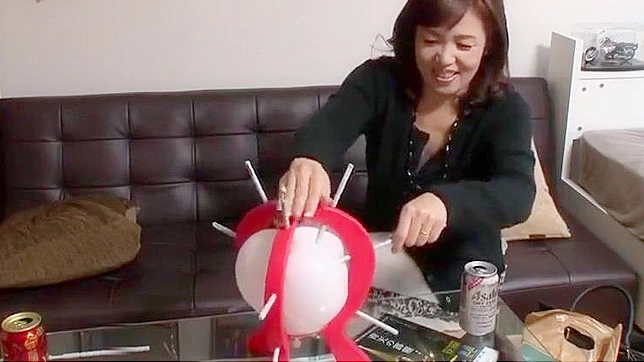 Sensual JAV Babe Takes Onload During Bukkake Orgy Feast