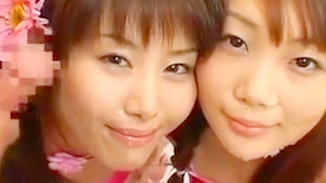 Sultry Japanese Beauties Enjoy Steamy Group Bukkake Fun
