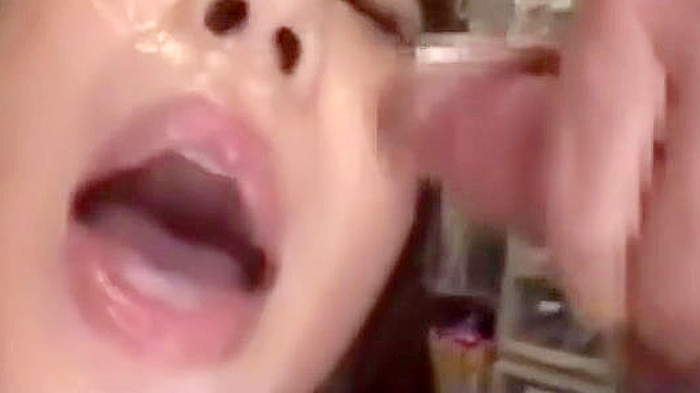 Sultry Japanese Doll Soaks Up Cum In Hot Bukkake Orgy