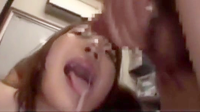 Sultry Japanese Doll Soaks Up Cum In Hot Bukkake Orgy