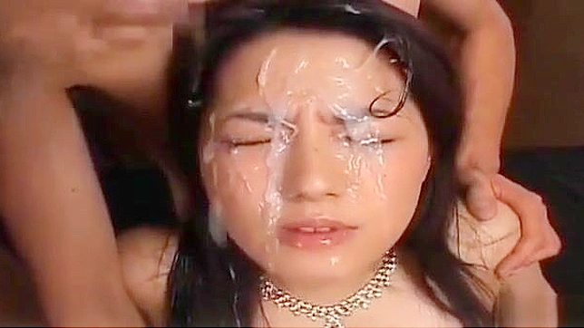 Sizzling Jav Idol Shows Off Curves In Hot Bukkake Orgy
