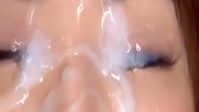 Bold Japanese Babe Takes Loads In Her Mouth During Wild Bukkake