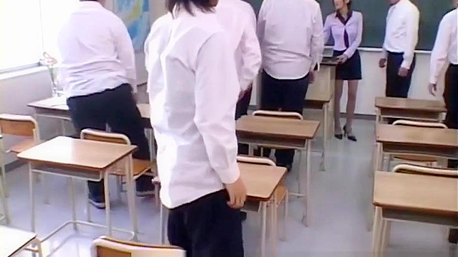 Enchanting Jav Star Invades Student’s Forbidden Desire Zone