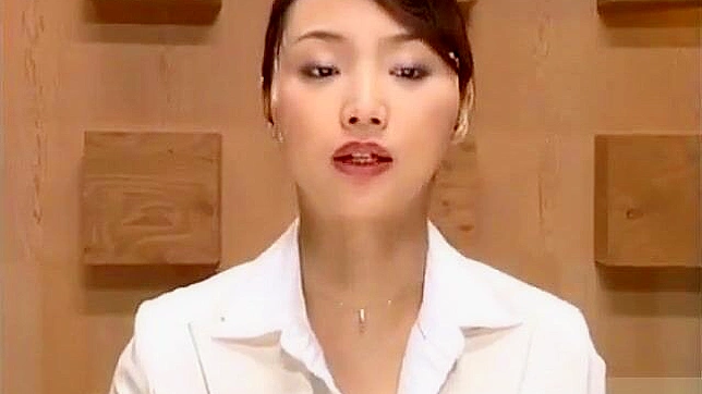 Luscious Jav Tv Announcer Gets Cum-Filled In Exciting Bukkake Fantasies