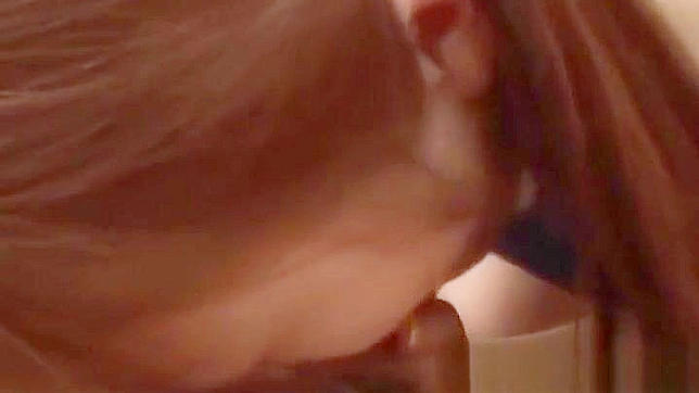 Japanese Redhead Lures You In With Her Seductive Blowjob Expertise