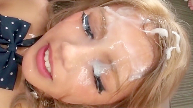 Naughty Jav Teen 18+ Gets Drenched by Multiple Cocks in Orgasmic Bukkake