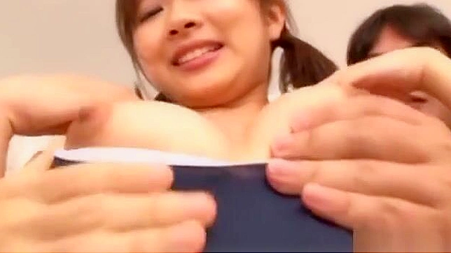 Lusty Japanese Cutie In Casual Wear Takes On Multiple Cocks Hardly