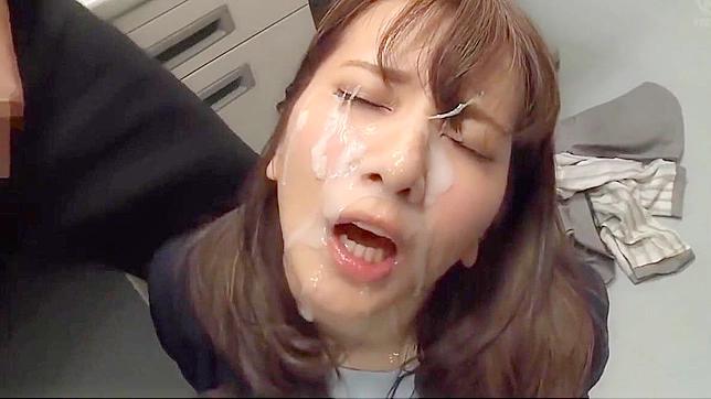 Mio Nomura Exposes Flawless Skin During Sultry Facial Treatments