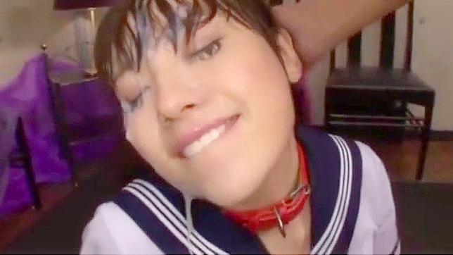 Seductive Japanese Goddess Takes On Epic Facial Orgasms