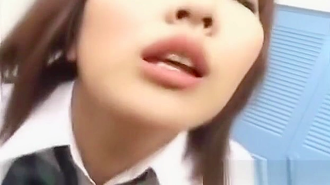 Luscious Japanese Teen 18+ Teases with Hot Blowjob & Tight Pussy Play