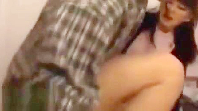 Desirable Japanese Beauty Takes Hard Cocks & Semen Shower
