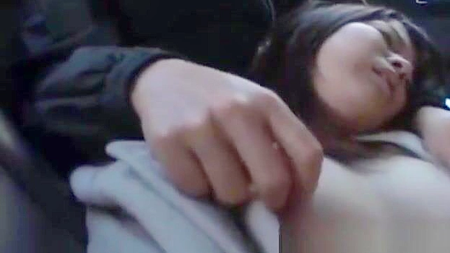 Naughty Jav Car Ride - Hot Babe Tempts Driver With Forbidden Pleasure