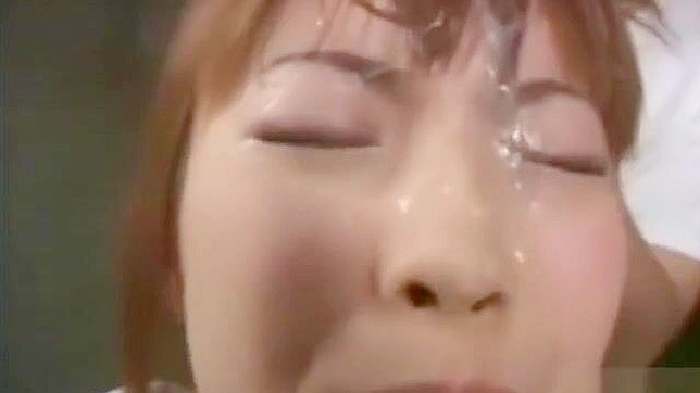Sizzling Japanese Girl 18+ Gets Bathed In Semen During Hot Bukkake Orgy