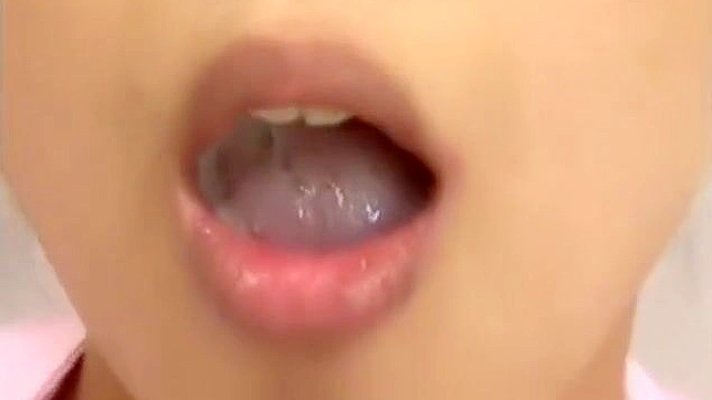 Seductive Japanese Babe Enjoys Hot Bukkake Action In Bed