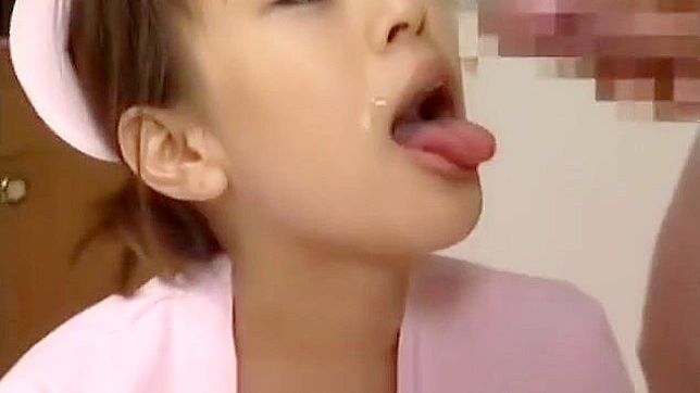 Seductive Japanese Babe Enjoys Hot Bukkake Action In Bed