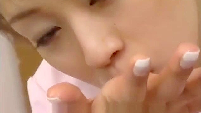 Seductive Japanese Babe Enjoys Hot Bukkake Action In Bed