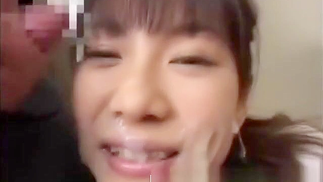 Luscious Japanese Babe Craves Bukkake & Facial Orgasms