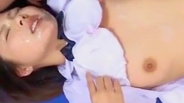 Exotic Jav Star Takes Big Cock & Gets Messy Facial