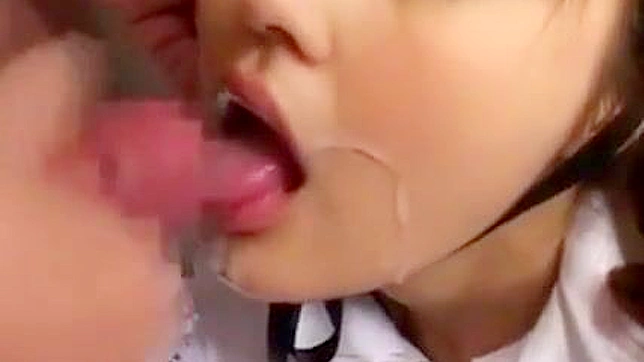 Exotic Jav Star Takes Big Cock & Gets Messy Facial