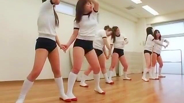 Jav Beauties In Uniform Share A Delicious Gokkun Feast