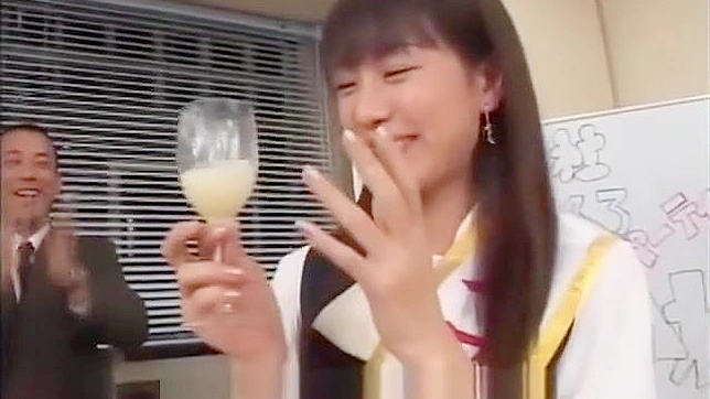 Seductive Japanese Beauty Takes On Loads In Her Bukkake Fantasy