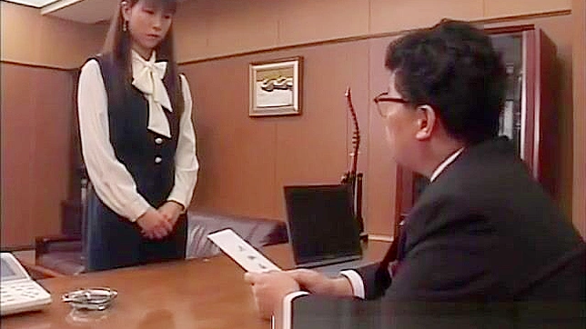 Hot Japanese Babe Slurps Dicks & Takes Facial Loadings Cloth-On