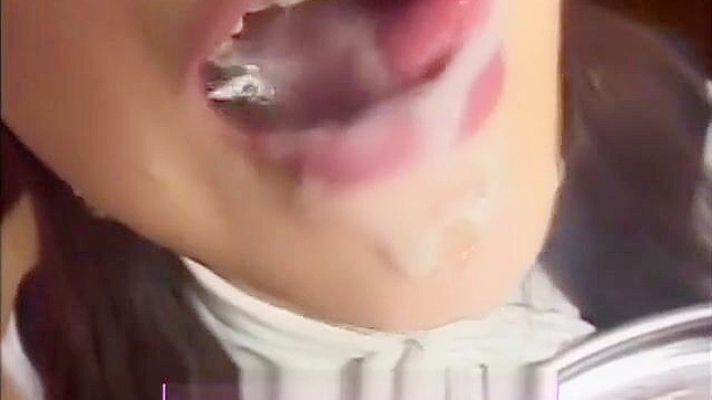 Hot Japanese Goddess Gets Covered In Cum During Sexy Bukkake Orgy