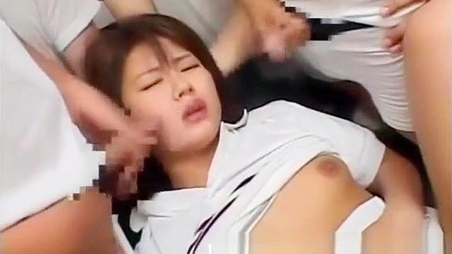 Amateur Asian Teen 18+'s Wild Night - Gangbanged & Bukkaked Blissfully
