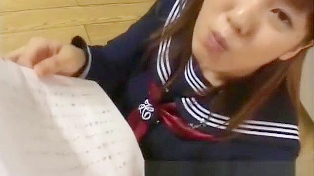 Japani Babe Enjoys Playing With Cum Before Tons More Come Down